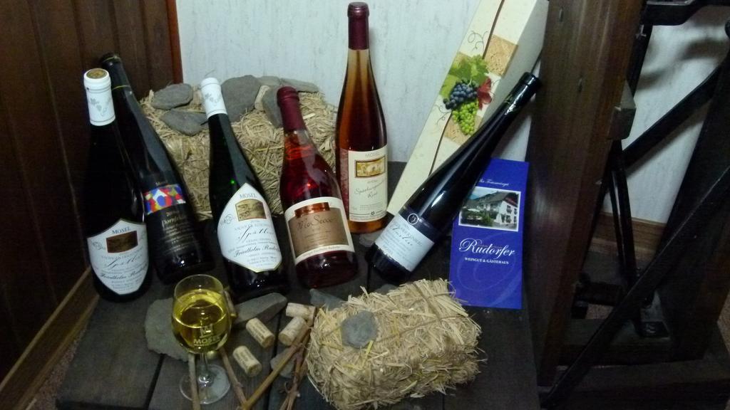 Ferienweingut Rudorfer Hotel Valwig Eksteriør billede